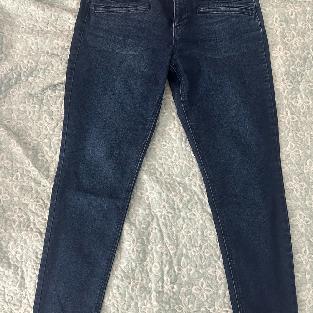 Banana Republic Blue Skinny Jeans Versatile Stretchy Fit